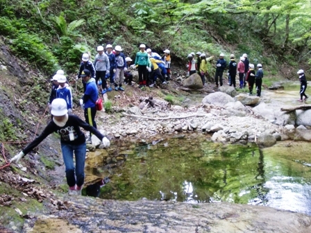 小白沢源流探検
